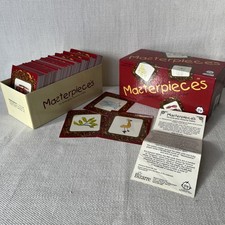 Masterpieces Family Game Bizarre Games 1997 Children’s Picture Recognition Rare