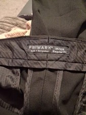 Men black trousers waist - black,