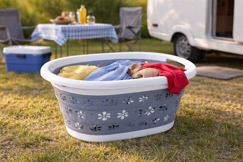 Collapsible laundry basket - collapsible,