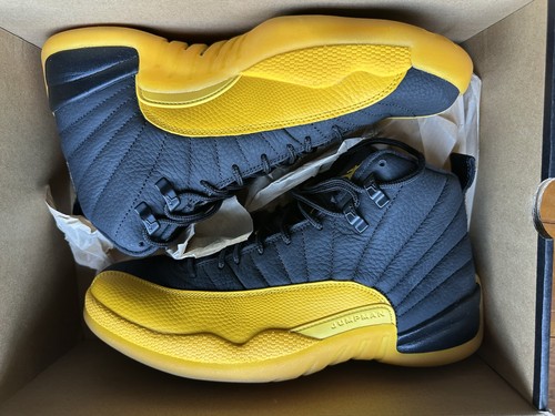 Air jordan retro - 12, gold-black