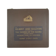 Gilbert & Sullivan The Yeoman Of The Guards Abridged Version Vinyl 78 RPM HMV