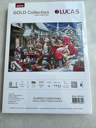 Luca cross stitch - stitch, kit