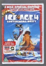 ICE AGE 4 CONTINENTAL DRIFT - JS EXCL 12 DVD Incredible Value and Free Shipping!
