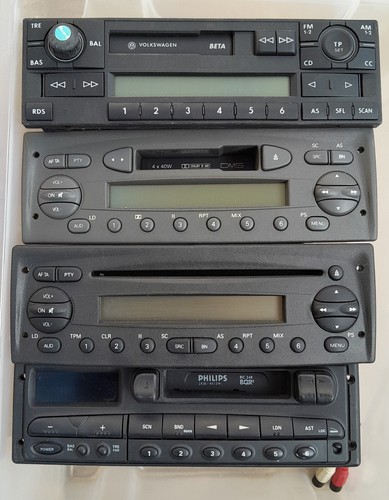 Job lot car - lot, radios