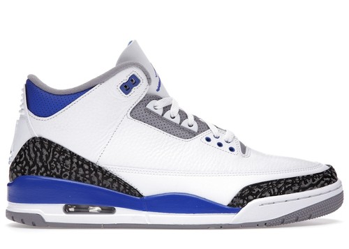 Size jordan retro - 3, racer