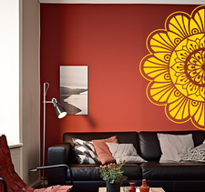 Fanny Mandala In Half Wall