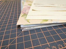 Large Bundle Of 12 X 12 Craft Paper Including Anna Griffin And Vintage Florals