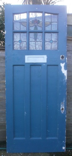 Stained glass front door - stained,