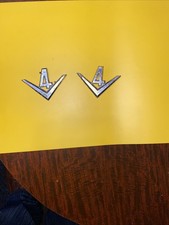 Classic Car Badge/ Emblem/ Logo -  70s SAAB 95 96  V4 - Dry Stored Since 80s.