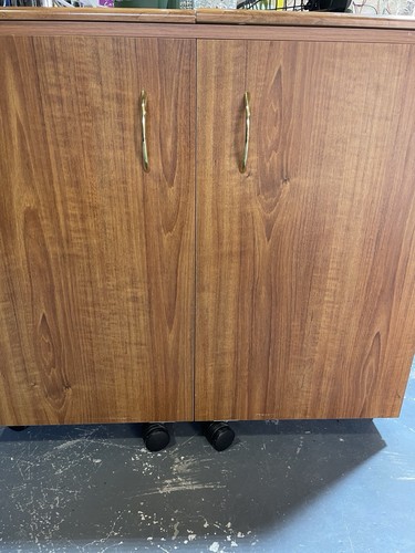 Horn sewing machine cabinet - sewing,