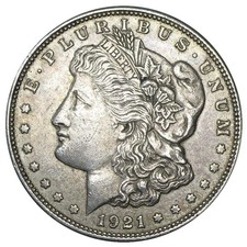 1921 P D or S $1 Morgan Silver
