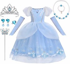 Girls Cinderella Costume