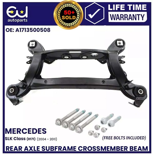 New rear subframe crossmember - rear,