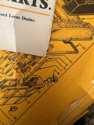 Lotus twin cam - head, for
