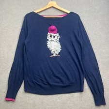 JOULES Jumper Women UK 14 Owl