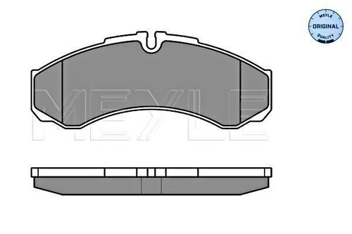 Meyle front disc - brake, pad