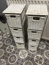 2 X Bathroom Storage Drawers