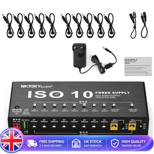 Mosky iso 10x output guitar - 10x,
