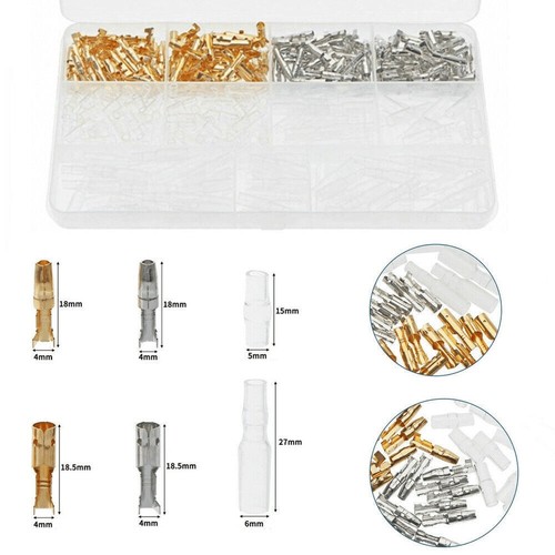 200pcs bullet connectors 4mm - 200pcs,