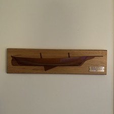 Half Hull Model Of The Lillie