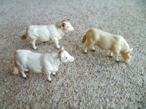 Britains farm charolais cows - britains,