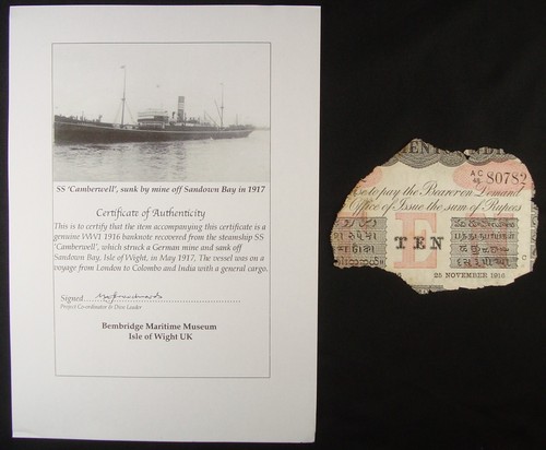 1917 camberwell shipwreck - 1917, s.s.