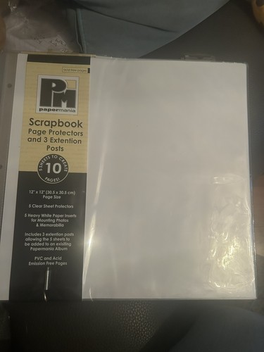 Papermania page protectors - papermania,