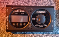 BOSS TU-88 Micro Metronome Tuner - Black Guitar Tuner.