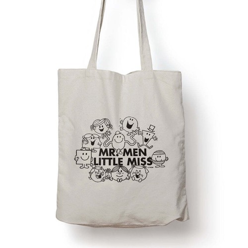Men cotton tote bag mr - tote,