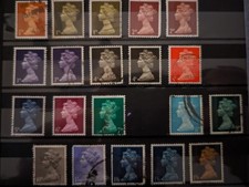GB Stamps - 1967 Pre-Decimal Machins - SG723-SG744 - Multiple Listing