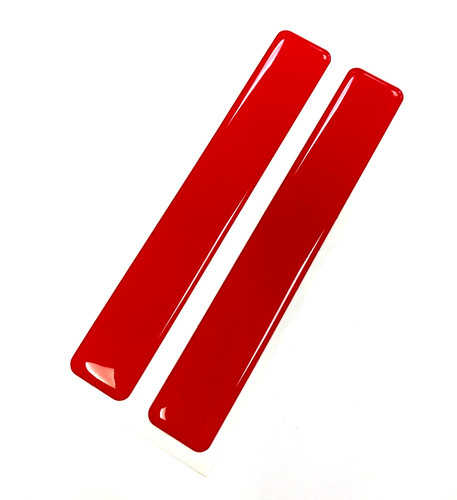 Red stickers 120mm high - 2,
