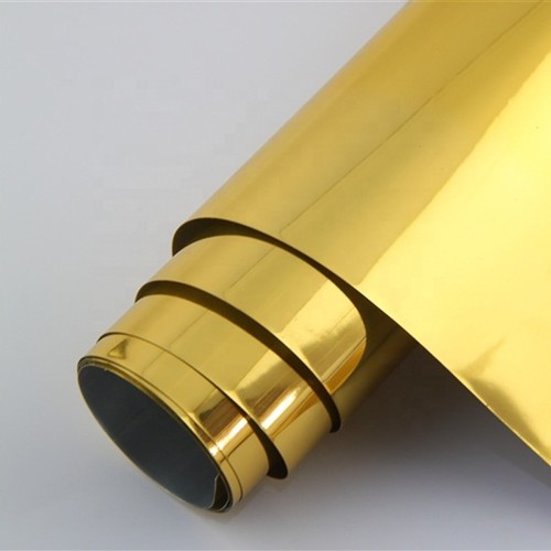 Chrome gold sign - chrome,