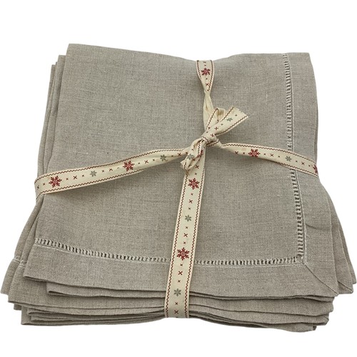 Set linen square - linen,