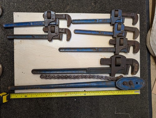 Record stilson pipe - stilson, wrenches