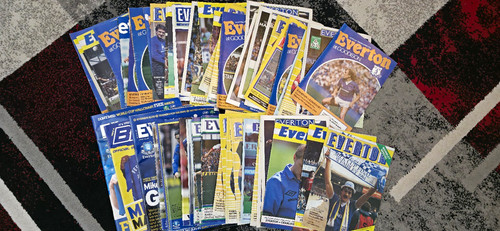 Everton match programmes - fc,