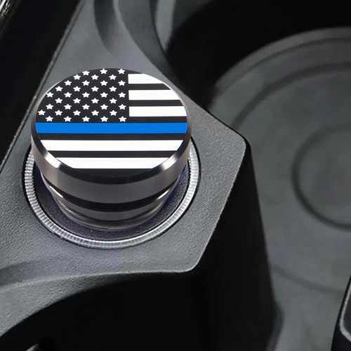 1pc american flag button - american, car