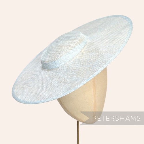 Cartwheel sinamay fascinator - cartwheel,