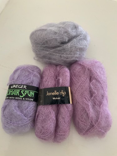 Vintage mohair lavender - vintage,