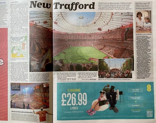 Manchester united new stadium - manchester,