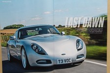 Original CC 2025 extracted mag article: 2002 TVR T350c prototype