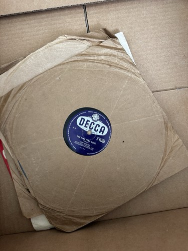 10inch speed decca vinyl - 78,