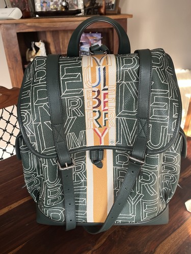 Mulberry typography backpack - mulberry,