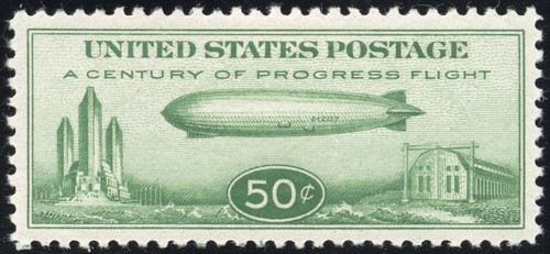 Stamps c18 air mail - us, #