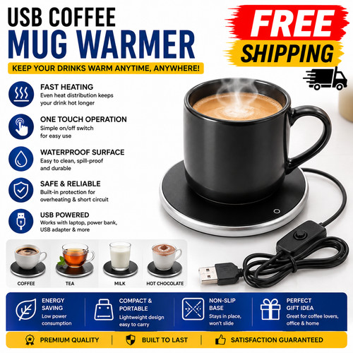 Usb coffee mug warmer - mug, electric