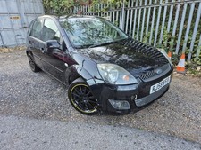 FORD FIESTA 1.25 PETROL BREAKING SPARES PANTHER BLACK 5 DOOR SONY BLUETOOTH ETC 