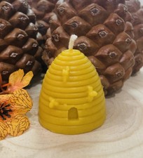 100% Pure Beeswax Skep With