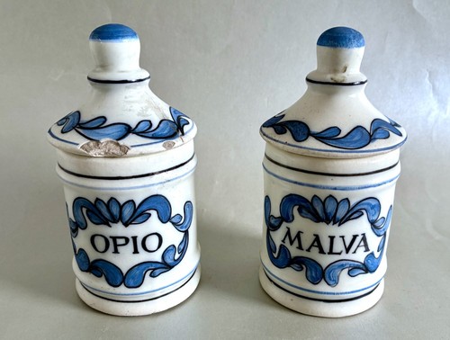 Small apothecary jars opium - 2,