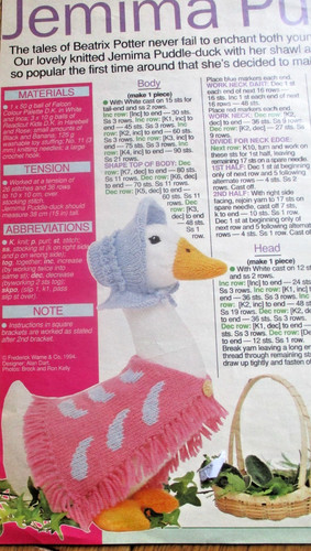 Vintage knitting pattern - vintage,