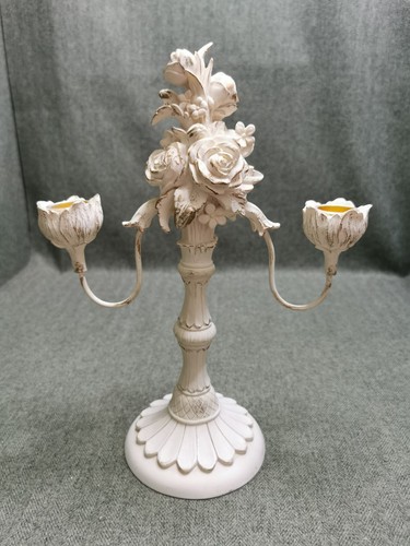 Floral candelabra two arm - candelabra, two-arm