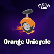 Fisch orange unicycle - 🎣,